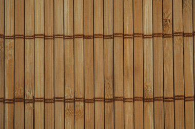 Çevre dostu ya da spa sağlık konsepti için doğal bambu hasırı dokusu