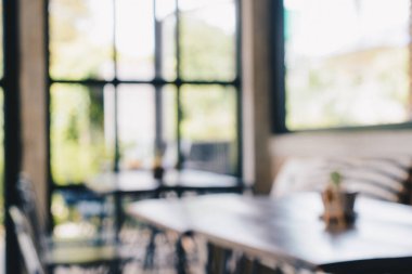 Bulanık kafeterya arka planı, kapalı kafeterya arka planı bulanık..