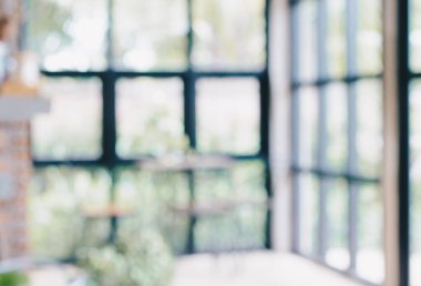 Bulanık kafeterya arka planı, kapalı kafeterya arka planı bulanık..