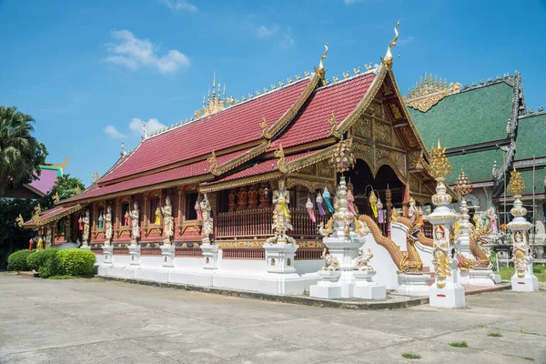 View Wat Ming Muang Templom Chiangrai Tartomány Thaiföld — Stock Fotó