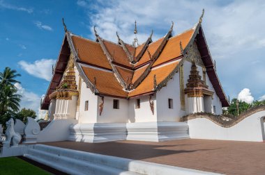 Wat Phumin 'in güzel mimarisi Tayland' ın Nan şehrindeki en çekici tapınaklardan biridir..