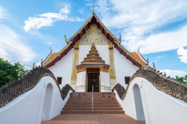 Wat Phumin 'in güzel mimarisi Tayland' ın Nan şehrindeki en çekici tapınaklardan biridir..