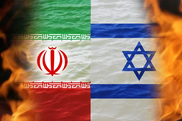 Расширить Границы Израиля Ираном Новости Репортажи Деловые Связи Израиль Против — стоковое фото