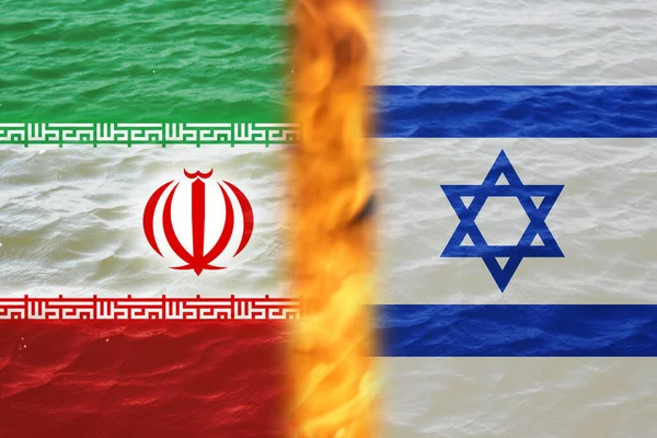 Расширить Границы Израиля Ираном Новости Репортажи Деловые Связи Израиль Против — стоковое фото
