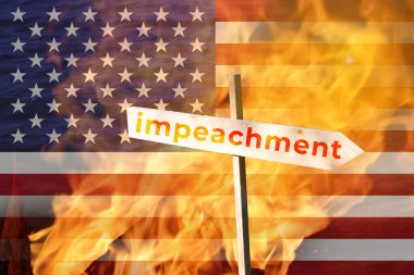 ABD konseptinde protestodan elini çek. 2025 yılındaki potansiyel suçlama sürecinde halkın huzursuzluğunu sembolize ederek Trump gündemine karşı sokaklarda aktif olarak gösteri yapmak.