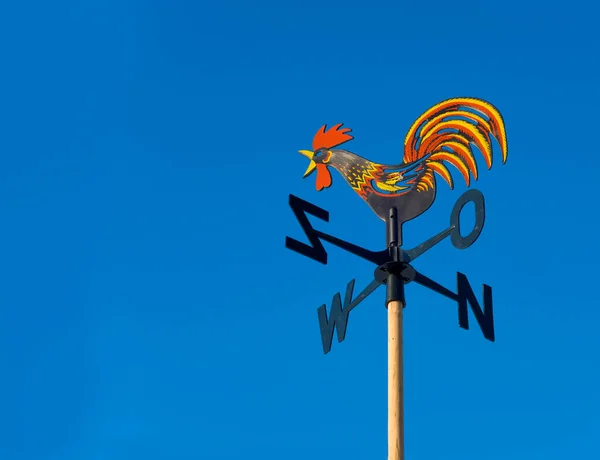 Wind Vane Indicate Wind Direction Metal Cock Arrow Cardinal Points — Stock Photo, Image