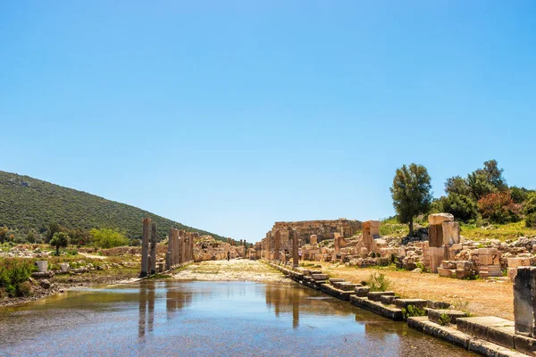 Ruins Patara Egy Ősi Lycius Város Közelében Kalkan Antalya Tartomány — Stock Fotó