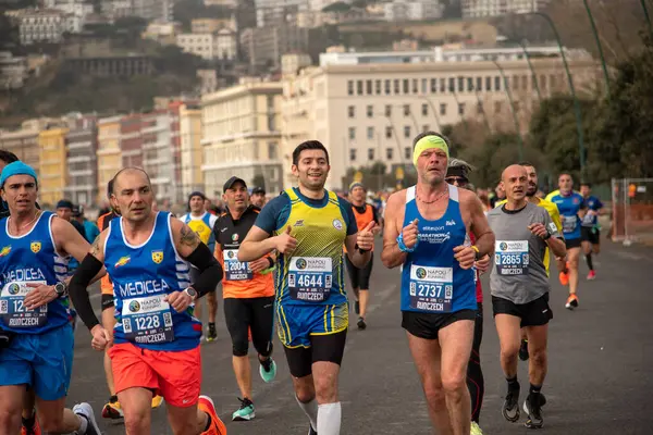 stock image Naples half marathon of 26 February 2023 Italy 