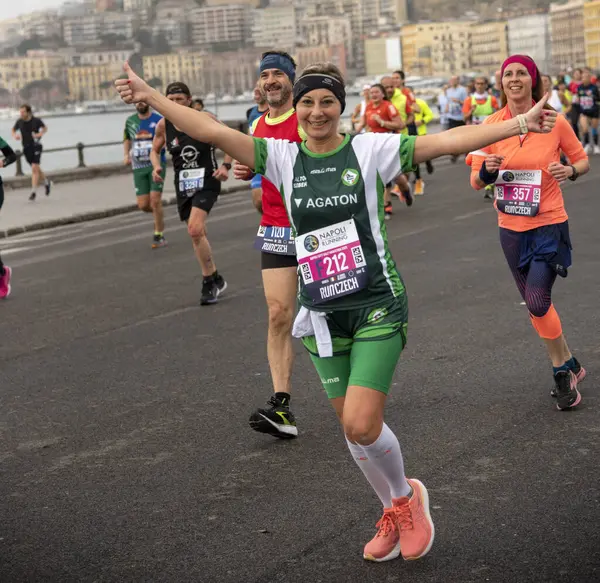 Naples Half Marathon February 2023 Italy — Stock Photo, Image