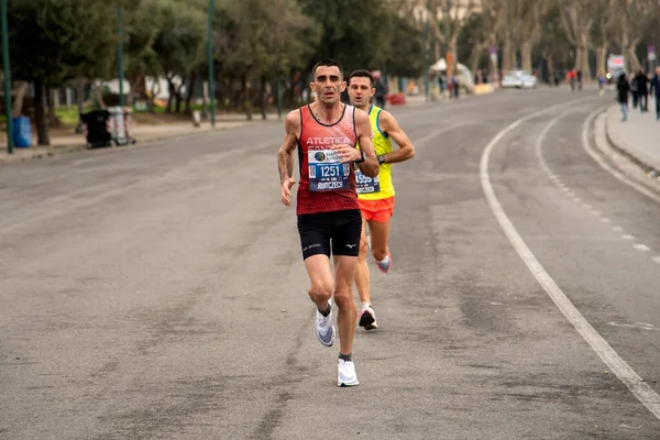 Naples Half Marathon Της 26Ης Φεβρουαρίου 2023 Ιταλία — Φωτογραφία Αρχείου