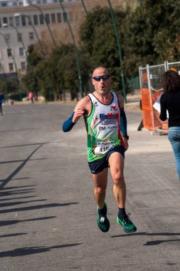 21 km MArathon Campi Flegrei 8. baskı, Napoli 12 Mart 2023 İtalya