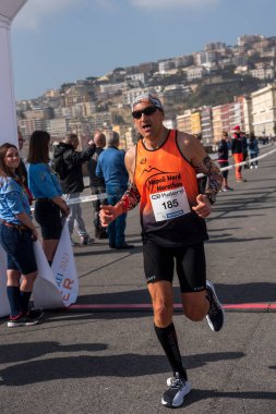 21 km MArathon Campi Flegrei 8. baskı, Napoli 12 Mart 2023 İtalya