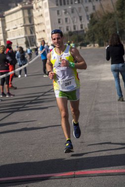 21 km MArathon Campi Flegrei 8. baskı, Napoli 12 Mart 2023 İtalya