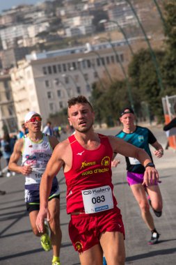 21 km MArathon Campi Flegrei 8. baskı, Napoli 12 Mart 2023 İtalya