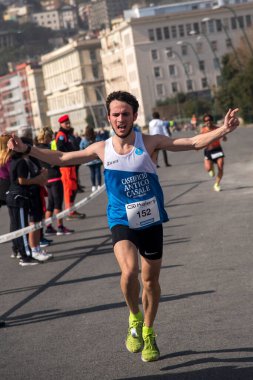 21 km MArathon Campi Flegrei 8. baskı, Napoli 12 Mart 2023 İtalya