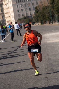 21 km MArathon Campi Flegrei 8. baskı, Napoli 12 Mart 2023 İtalya