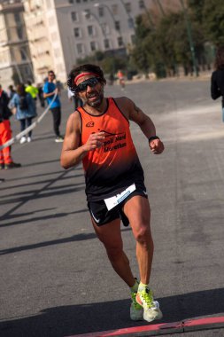 21 km MArathon Campi Flegrei 8. baskı, Napoli 12 Mart 2023 İtalya