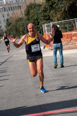 21 km MArathon Campi Flegrei 8. baskı, Napoli 12 Mart 2023 İtalya
