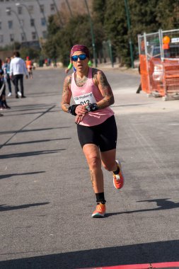 21 km MArathon Campi Flegrei 8. baskı, Napoli 12 Mart 2023 İtalya
