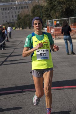 21 km MArathon Campi Flegrei 8. baskı, Napoli 12 Mart 2023 İtalya