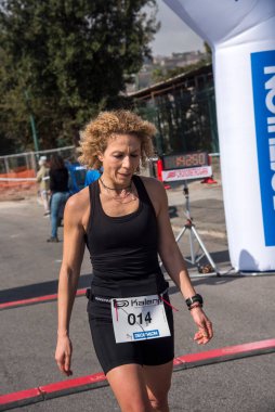 21 km MArathon Campi Flegrei 8. baskı, Napoli 12 Mart 2023 İtalya