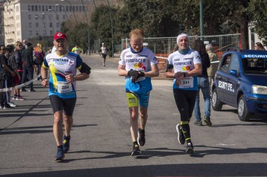21 km MArathon Campi Flegrei 8. baskı, Napoli 12 Mart 2023 İtalya