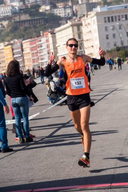 21 km MArathon Campi Flegrei 8. baskı, Napoli 12 Mart 2023 İtalya