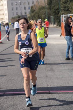 21 km MArathon Campi Flegrei 8. baskı, Napoli 12 Mart 2023 İtalya