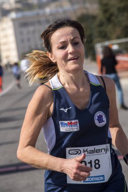 21 km MArathon Campi Flegrei 8. baskı, Napoli 12 Mart 2023 İtalya