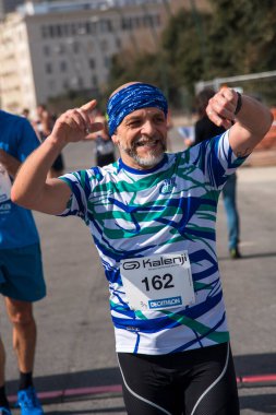 21 km MArathon Campi Flegrei 8. baskı, Napoli 12 Mart 2023 İtalya