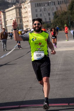 21 km MArathon Campi Flegrei 8. baskı, Napoli 12 Mart 2023 İtalya