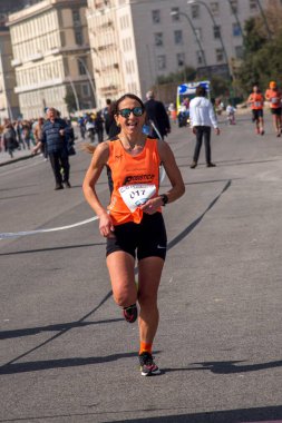21 km MArathon Campi Flegrei 8. baskı, Napoli 12 Mart 2023 İtalya