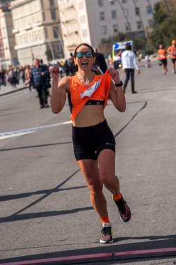 21 km MArathon Campi Flegrei 8. baskı, Napoli 12 Mart 2023 İtalya