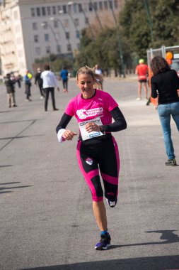 21 km MArathon Campi Flegrei 8. baskı, Napoli 12 Mart 2023 İtalya