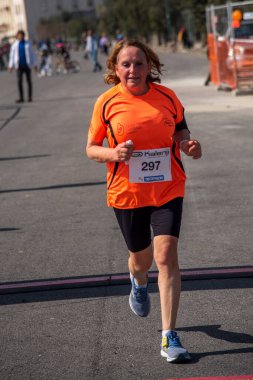21 km MArathon Campi Flegrei 8. baskı, Napoli 12 Mart 2023 İtalya