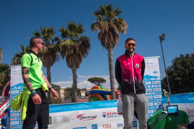 21 km MArathon Campi Flegrei 8. baskı, Napoli 12 Mart 2023 İtalya