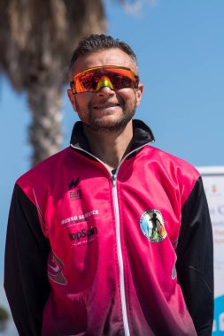 21 km MArathon Campi Flegrei 8. baskı, Napoli 12 Mart 2023 İtalya