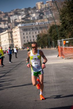 21 km MArathon Campi Flegrei 8. baskı, Napoli 12 Mart 2023 İtalya