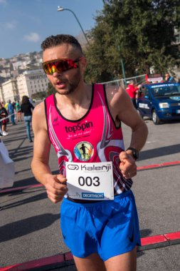 21 km MArathon Campi Flegrei 8. baskı, Napoli 12 Mart 2023 İtalya