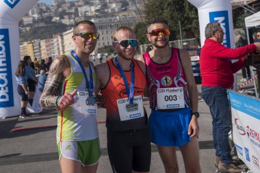 21 km MArathon Campi Flegrei 8. baskı, Napoli 12 Mart 2023 İtalya