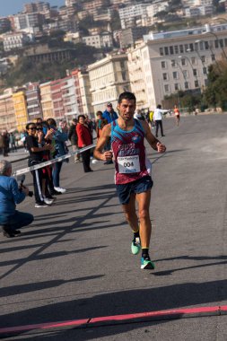 21 km MArathon Campi Flegrei 8. baskı, Napoli 12 Mart 2023 İtalya