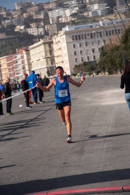 21 km MArathon Campi Flegrei 8. baskı, Napoli 12 Mart 2023 İtalya