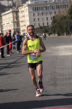 21 km MArathon Campi Flegrei 8. baskı, Napoli 12 Mart 2023 İtalya