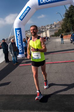 21 km MArathon Campi Flegrei 8. baskı, Napoli 12 Mart 2023 İtalya
