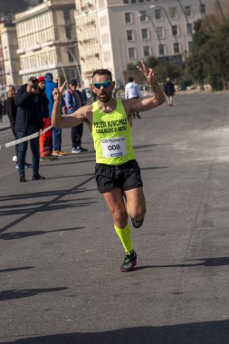 21 km MArathon Campi Flegrei 8. baskı, Napoli 12 Mart 2023 İtalya