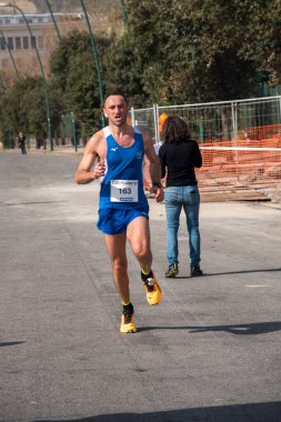 21 km MArathon Campi Flegrei 8. baskı, Napoli 12 Mart 2023 İtalya
