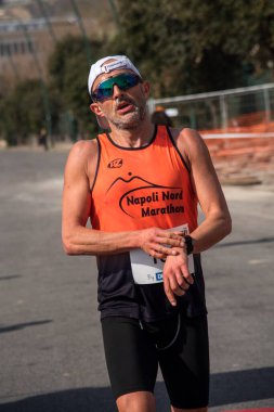 21 km MArathon Campi Flegrei 8. baskı, Napoli 12 Mart 2023 İtalya