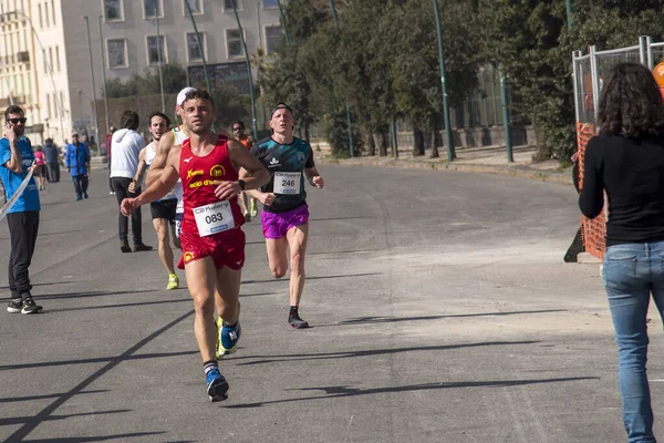 Marathon Campi Flegrei Kiadás Nápoly Március 2023 Olaszország — Stock Fotó