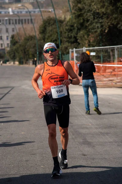 21 km MArathon Campi Flegrei 8. baskı, Napoli 12 Mart 2023 İtalya