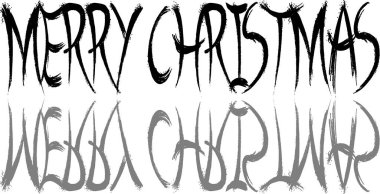 Arka planda Mutlu Noeller yazılı yazı illüstrasyonu